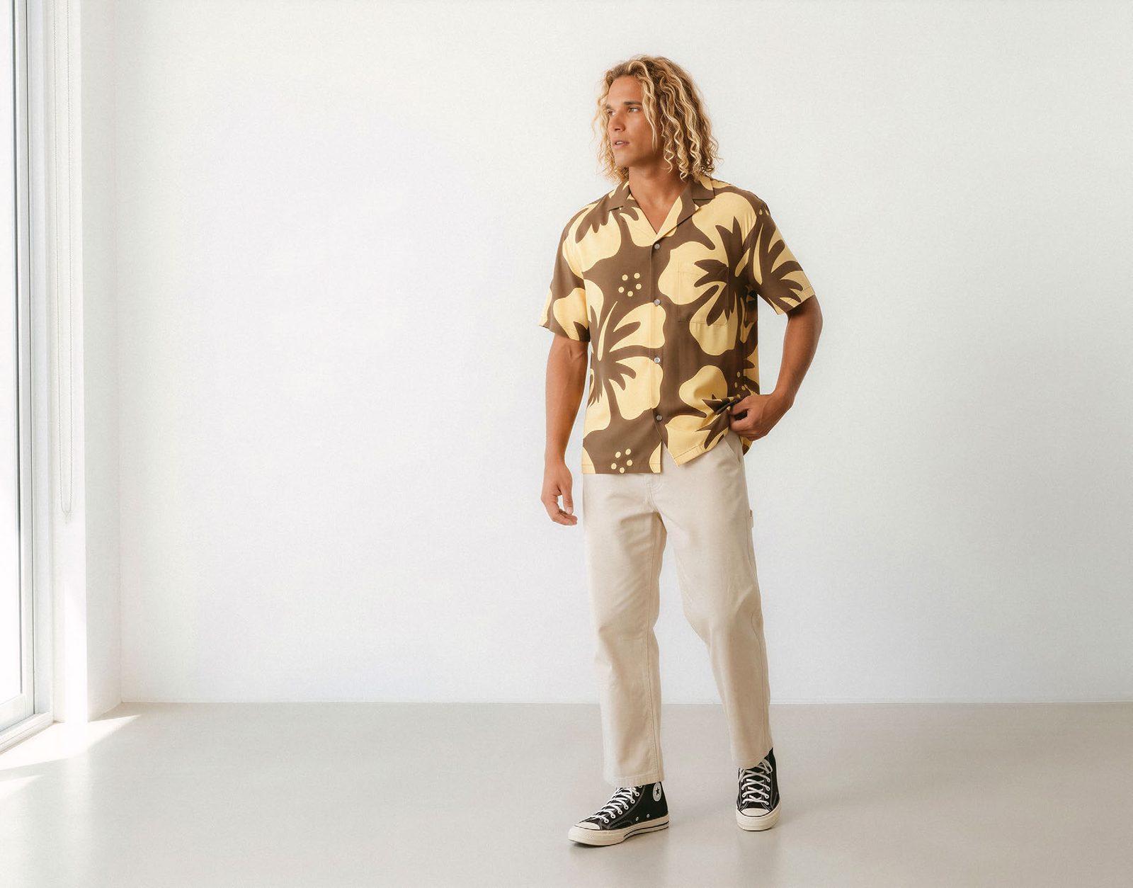 Duvin Design Co — Hibiscus camp shirt