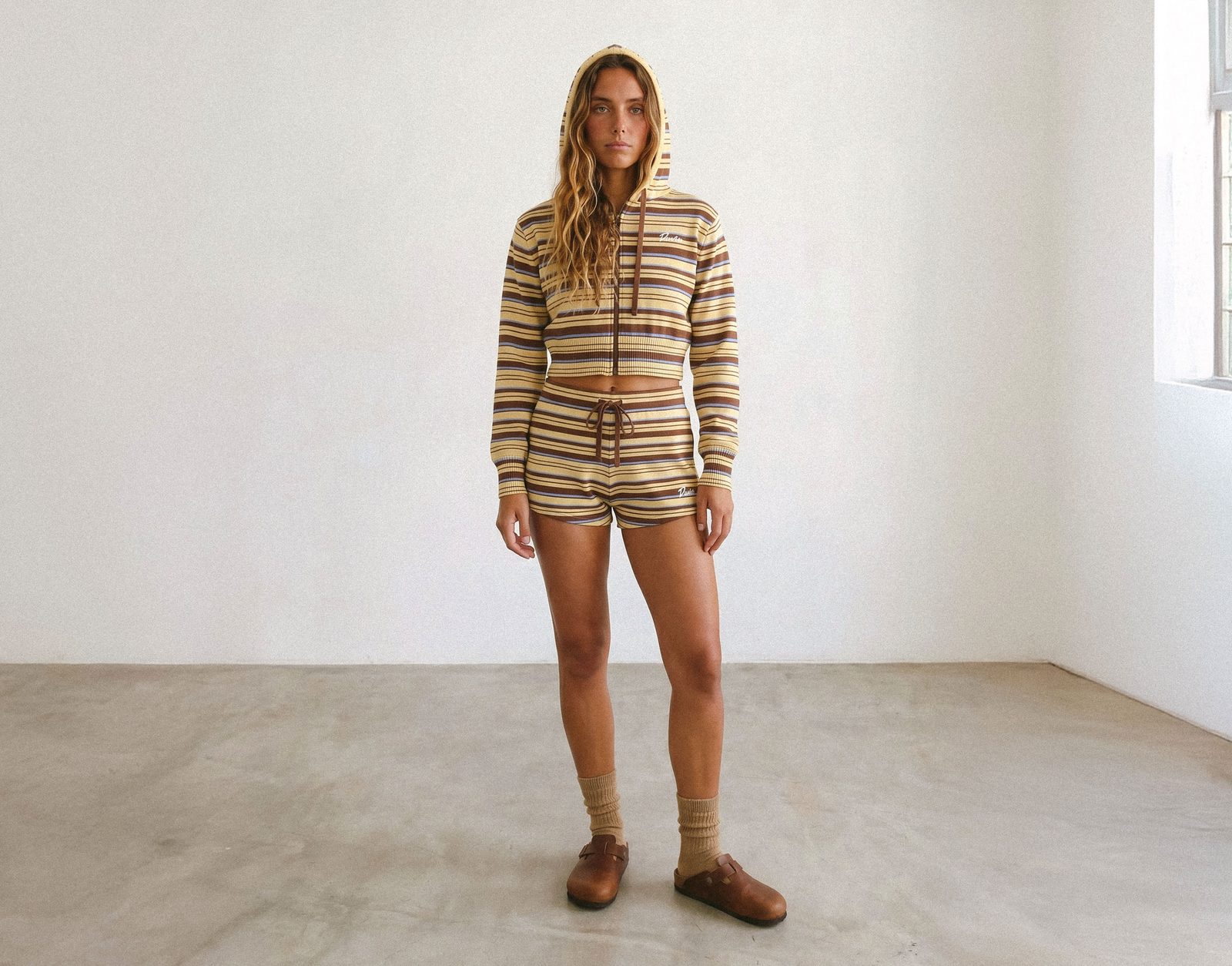 Duvin Design Co — Striped knit set