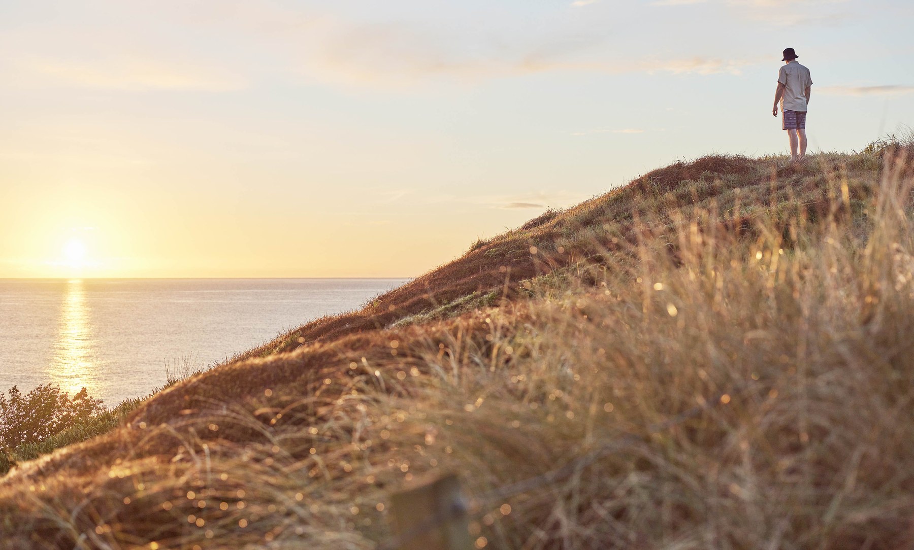 Just Another Fisherman — Coastal Cast — last light