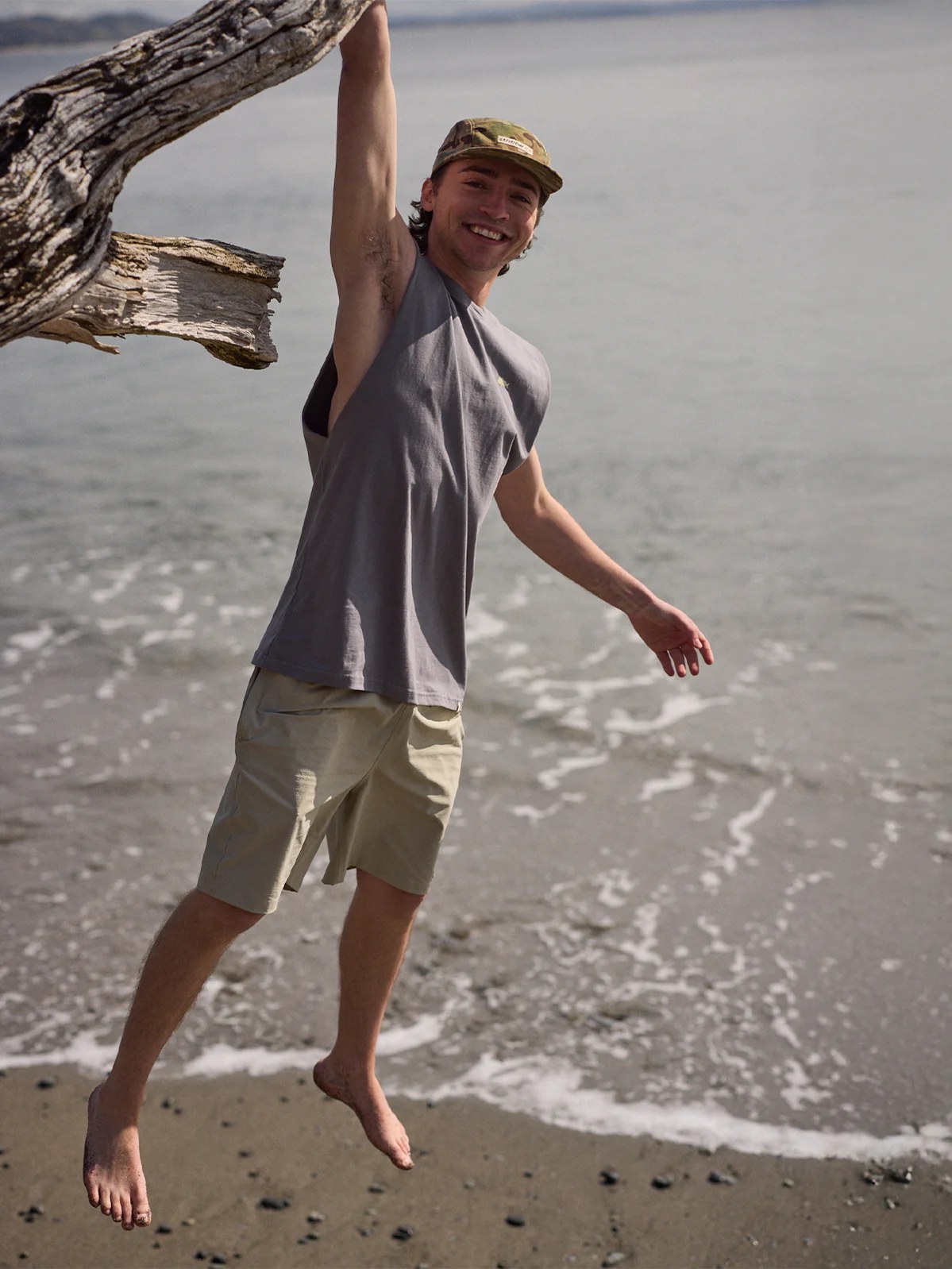 Just Another Fisherman — Crewman Shorts 2.0 — Bone