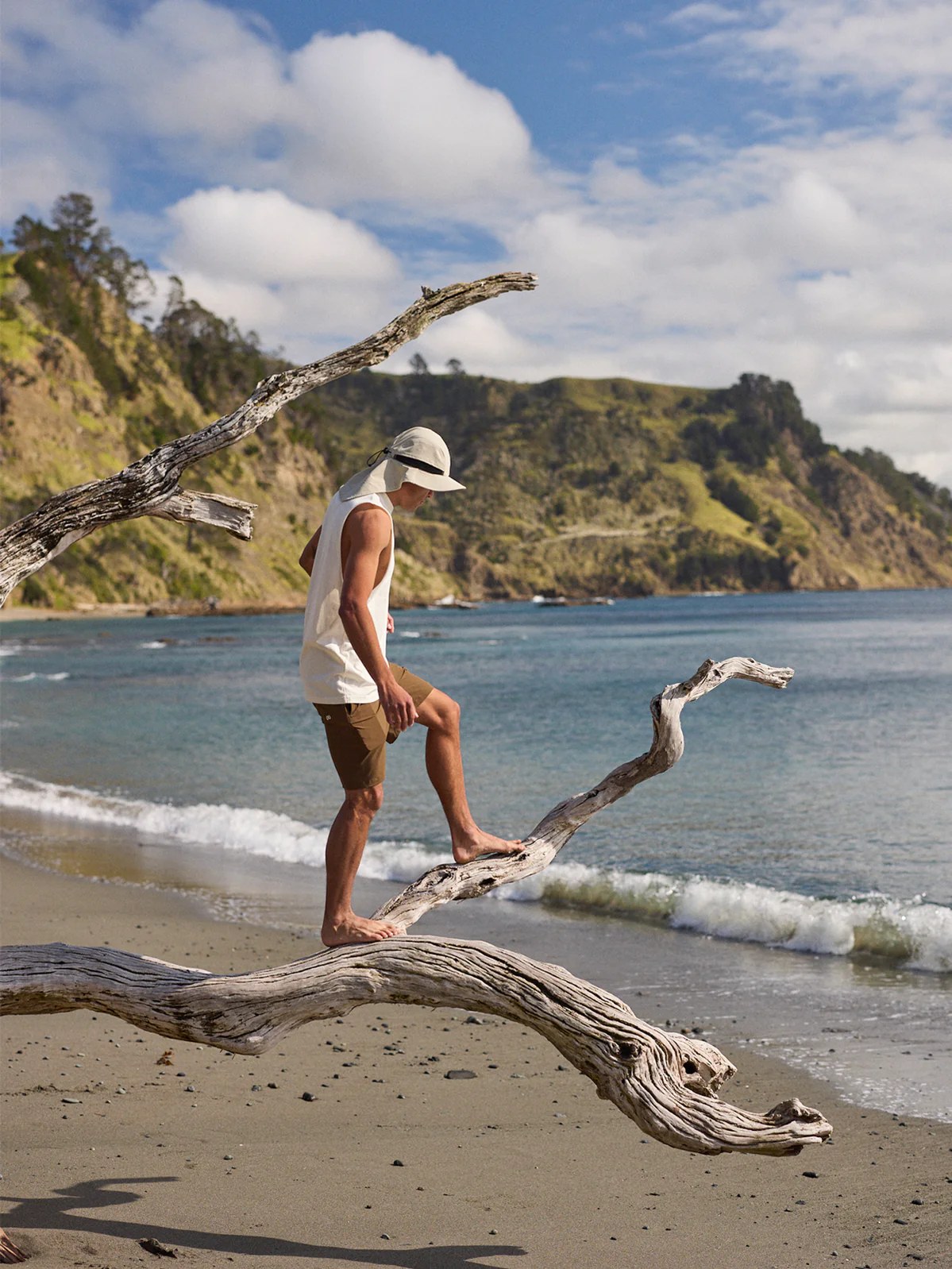 Just Another Fisherman — Crewman Shorts 2.0 — Brown