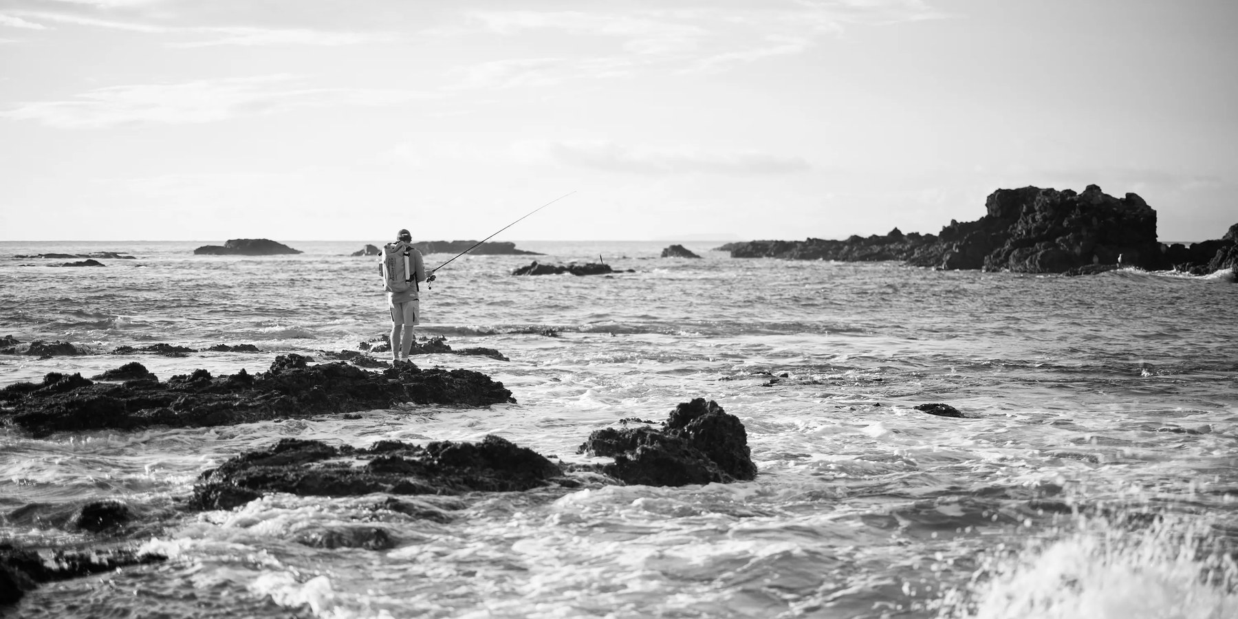 Just Another Fisherman — Casting off the rocks