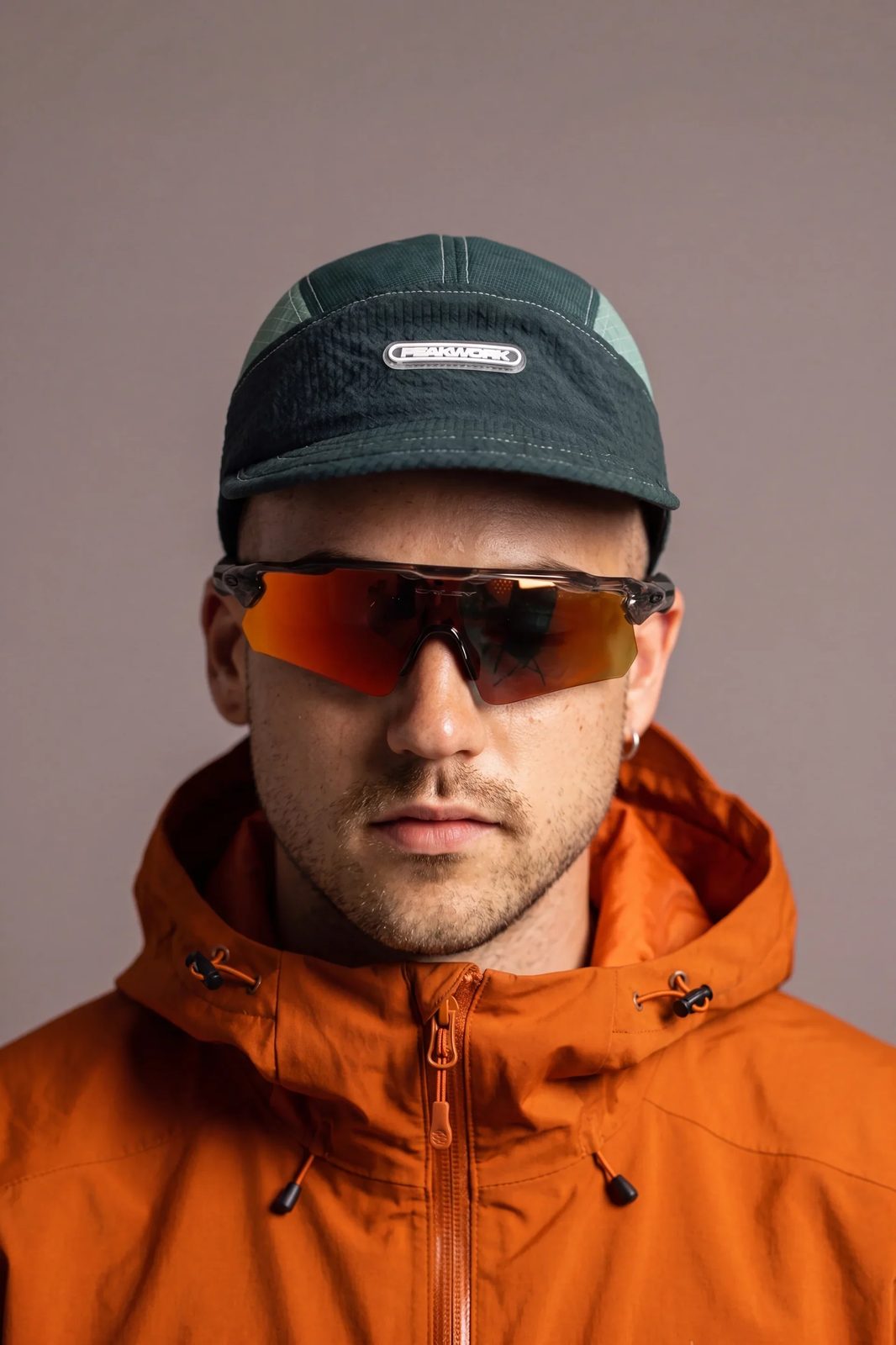 Peakwork — Five-panel, signal orange