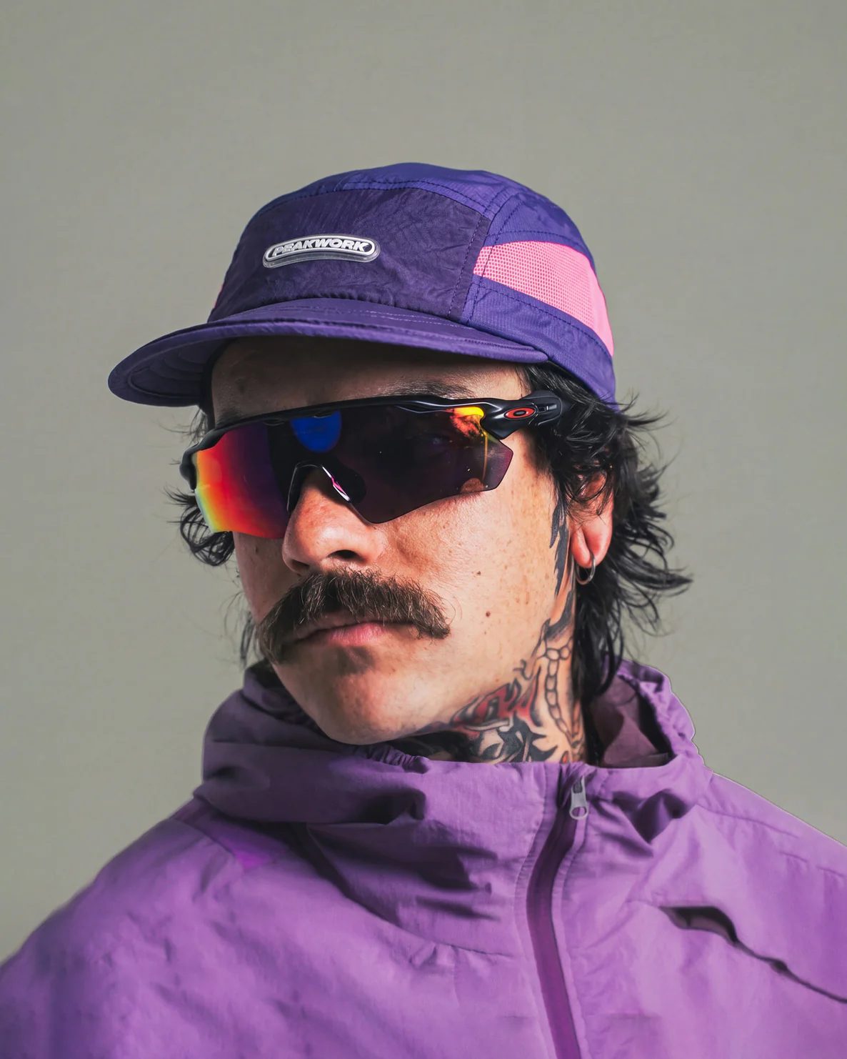 Peakwork — Purple haze, pink mesh